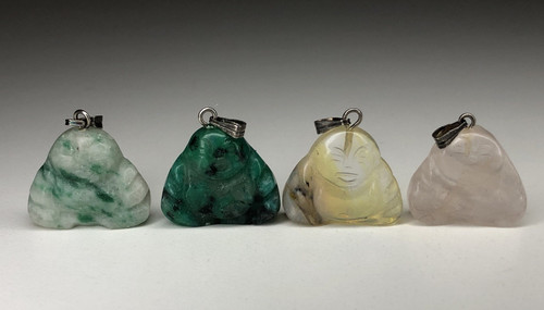 Amulett buddha anhänger set - amulett,