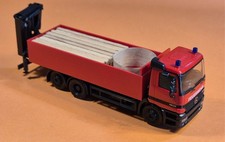 Herpa Feuerwehr LKW mit Ladekran GW-Bau
