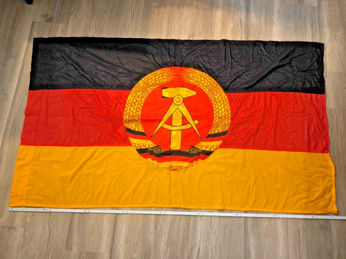 Ddr fahne original - fahne, groß