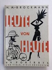 Leute von Heute 99 Porträts H. M. Brockmann 1955 Olaf Gulbransson