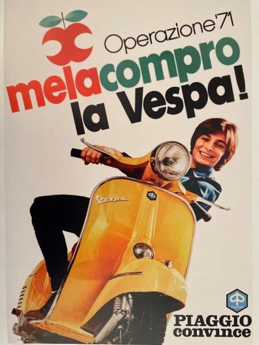 Vespa poster rally sprint gtr - vespa, rally/sprint/gtr