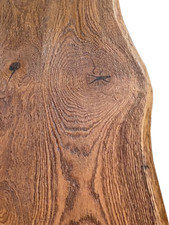 Altholz-Stil Tischplatte, Eiche, rustikal, verleimt, Antik geölt, strukturiert