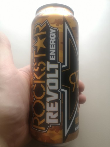 Energy drink rockstar revolt - energy,