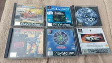 6 + 1 Sony Playstation 1 Videospiele Konvolut Sammlung