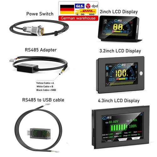 Bms 2inch - bms, 4.3inch