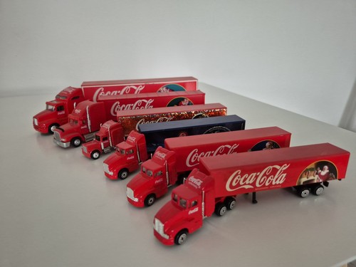 6er sammlung coca cola - coca-cola, lkw