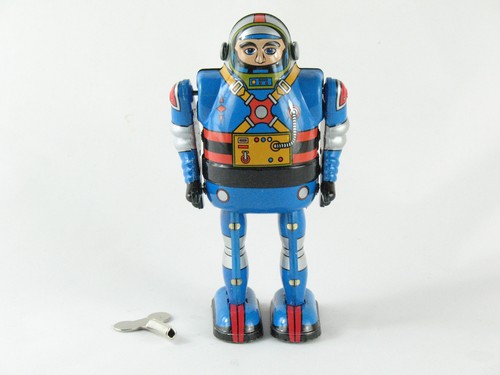 Blechspielzeug roboter - blechspielzeug,