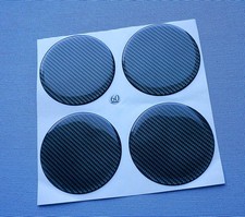 4x Carbon Lock Embleme für