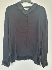 Einhorn Bluse Schwarz Gr. 44