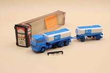 Herpa Magirus Deutz Iveco Turbo Benzintankhängerzug „Aral“ 813371 1:87 /HU24856