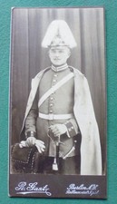 CDV - Foto - Soldat - Garde du Corps - Berlin
