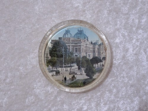 Antikes glas paperweight - antikes,