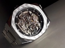 Mechanische Uhr  Automatik Edelstahl 