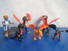 6 x Drachen Drache  zu 3666