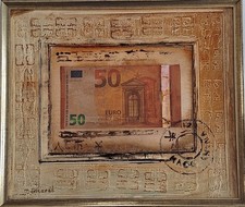 Original Ölgemälde/Collage