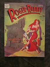 Roger Rabbit Marvel Graphic Novel Marvel Comics Magazine 