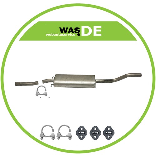Auspuff mitteltopf mercedes - mitteltopf,