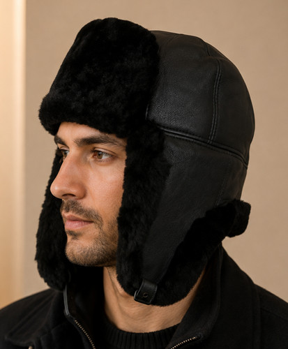 Lammfellmütze wintermütze - lammfellmütze,