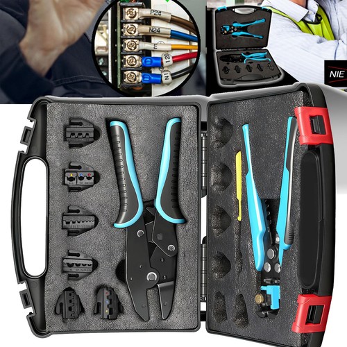Crimpzange werkzeug set - 8x,