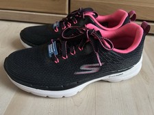 SKECHERS GO WALK 6 SNEAKER Gr.35 Schwarz