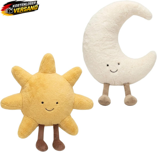 Kinder kuschelkissen set - kuschelkissen, sonne