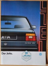 Prospekt VW Jetta  -   Ausgabe Januar 1989