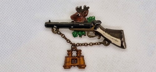 Vintage souvenir brosche - vintage,