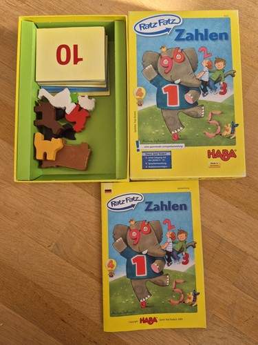 Haba spiel ratz - fatz, zahlen