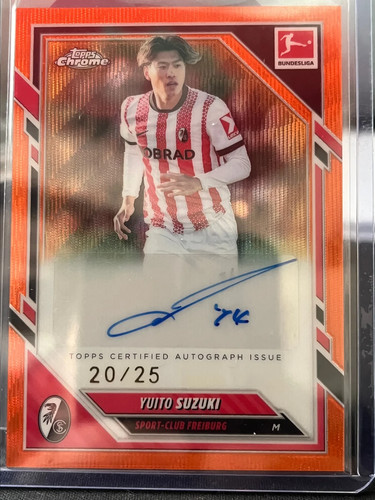 Yuito suzuki topps chrome - suzuki,