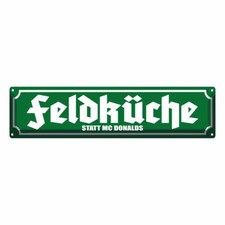 Strassenschild Blechschild