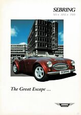 Sebring MX car & kit car (Austin Healey 3000 replica, GB)_2000 Prospekt Brochure