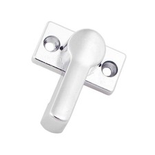 Stauklappen Dreh Riegel chrom