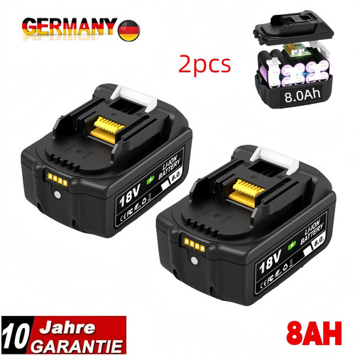 2x8 0ah for makita battery18v - for,