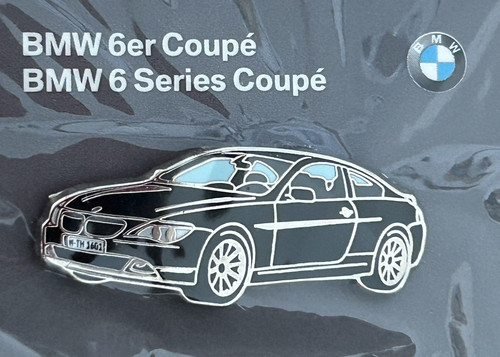 Bmw 6er coupé original pin - bmw,