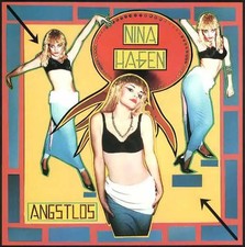 Nina Hagen Angstlos NEAR MINT CBS Vinyl LP