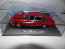 DE AGOSTINI MERCEDES BENZ 300 SEL 6.3 1968 MODELLAUTO 1:43 SAMMLER MODELL