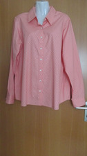 LANDS'END Bluse   - Non Iron Pinpoint Oxford Gr.50