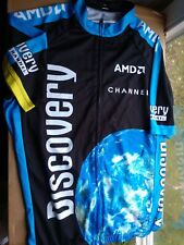 AMD Discovery Trek Rad Anzug Gr XL Trikot +Hose Blau Schwarz