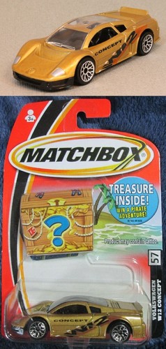 Matchbox w12 nardo - vw, coupe