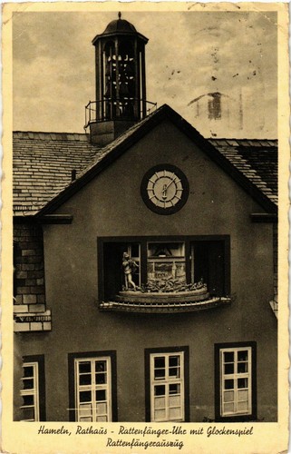 Cpa hameln rathaus - ak, hameln-