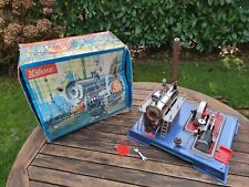 Wilesco D20 Dampfmaschine mit Manometer --Komplettausstattung-- Steam Engine