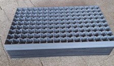8 Pikierplatten, Aussaatplatten, Multitopfpaletten 144 Löcher ca. 3cm