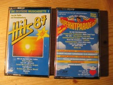 2 Musikkassetten deutsche Hits 87 und Superhitparade, 80er MC