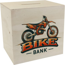Motocross-Motorrad Spardose