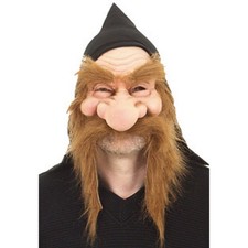 Latex Maske Zwerg Gummimaske