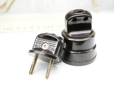 Vintage DVE Bakelite Plug +