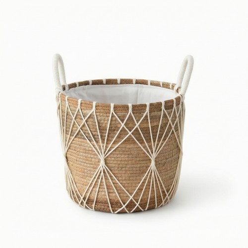 Bananenblatt korb mit - bananenblatt-korb,