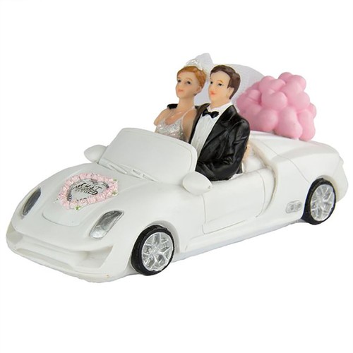 Paar auto hochzeitstorte - im,