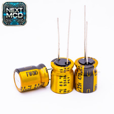 470uF 25V  Elko Radial Audio