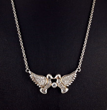 Kette Silber 925 Vogel Collier
